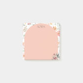 Whimsy Bloom Arch Notes Post-it Klebezettel (Vorderseite)