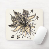 Whimsy Blume Mousepad (Mit Mouse)