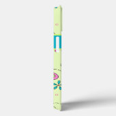 Whimsy Butterfliegen auf grünem Individuelle Name Case-Mate iPhone Hülle (Rückseite / Rechts)