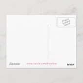 Whimsy Butterfly Postcard Postkarte (Rückseite)