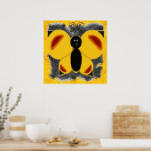 Whimsy Butterfly Poster (Küche)