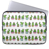 Whimsy Cactus Pots Laptopschutzhülle (Vorderseite)