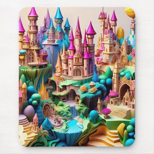 "Whimsy Castle Collection" Mousepad (Vorne)