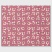 Whimsy Chickens Pattern Geschenkpapier (Flach)