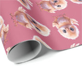 Whimsy Chickens Pattern Geschenkpapier (Rolleneckpunkt)