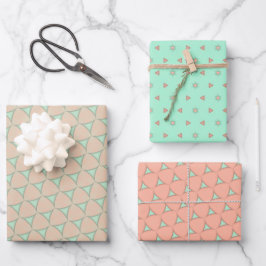 Whimsy enthüllt Wrapping Paper Flat Sheet Set Geschenkpapier Set
