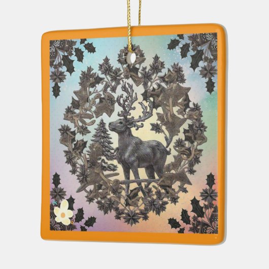 "Whimsy Fantasy Art" Keramikornament (Links)