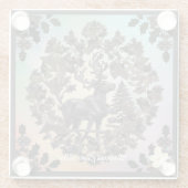 "Whimsy Fantasy" Glasuntersetzer (Rückseite)