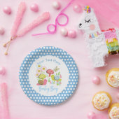 Whimsy Fee-tale Spring Garden Baby Boy Dusche Pappteller (Party)