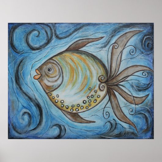 Whimsy Fish II Poster (Vorne)
