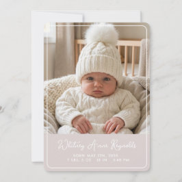 Whimsy Flat Ankündigungskarte Ankündigung