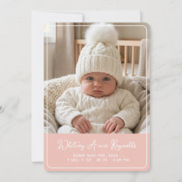 Whimsy Flat Ankündigungskarte Ankündigung