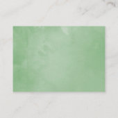 Whimsy Floral Parachute Kinderdusche Begleitkarte (Rückseite)