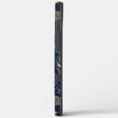 Whimsy Gold Glitzer Dreamcatcher Feathers Mandala Case-Mate iPhone Hülle (Rückseite / Links)