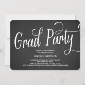 Whimsy Grad Party | Abschluss Einladung (Vorderseite)
