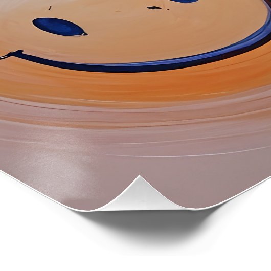 Whimsy Grin Poster (Ecke)