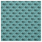 Whimsy Hearts Fabric-Two Tone Aquamarin Stoff (Muster)