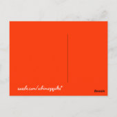 Whimsy Hearts Quilt - Block #1 Postkarte (Rückseite)