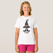 Whimsy Hexenschuhe und Hut T-Shirt (Vorne ganz)