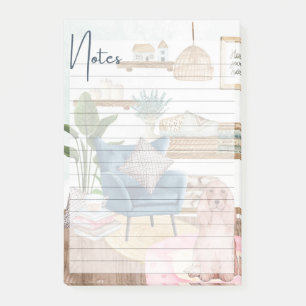 Whimsy im Alltag - Illustrierte Anmerkungen Post-it Klebezettel