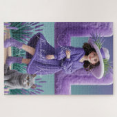 Whimsy in Lavender: Ein traumhaftes Puzzle-Fluch Puzzle (Horizontal)