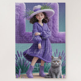 Whimsy in Lavender: Ein traumhaftes Puzzle-Fluch Puzzle