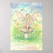 Whimsy in Pink Sweet Fairy Poster (Vorne)