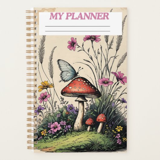 Whimsy in the Wild Planer (Vorderseite)