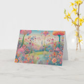 Whimsy Karte (Gelbe Blume)