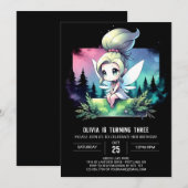 Whimsy Little Fairy Geburtstag Einladung (Vorne/Hinten)