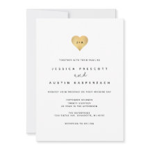 Whimsy Minimalistisch Wedding Einladung