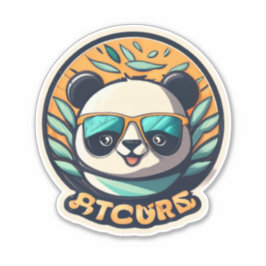Whimsy mit Panda Stickers hinzufügen Aufkleber