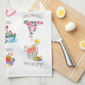 Whimsy Niedlich Stuck to Do Kitchen Handtuch (Viertel Falte)