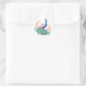 Whimsy Peacock Sticker (Tasche)