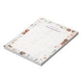 Whimsy Poodle Pizzazz 2 Notizblock (Rotiert)