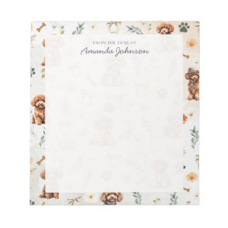 Whimsy Poodle Pizzazz 2 Notizblock