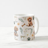 Whimsy Poodle Pizzazz Kaffeetasse (VorderseiteRechts)