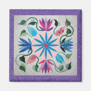 Whimsy Quilt Magnet