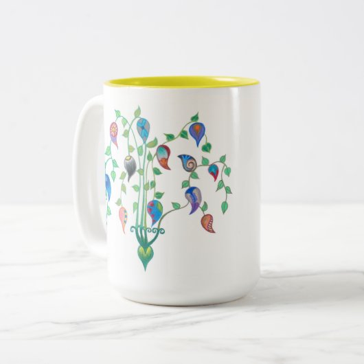 Whimsy Rebe-Tasse Zweifarbige Tasse (Vorderseite Links)