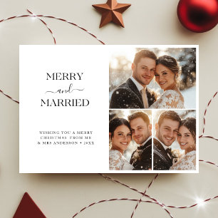 Whimsy Script Merry und Verheiratete Weihnachten 3