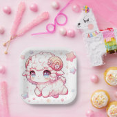 Whimsy Sheep Baby Dusche Pappteller (Party)