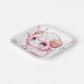 Whimsy Sheep Baby Dusche Pappteller (Gewinkelt)