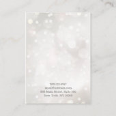 Whimsy Silver White Boke Jewele Ohrring-Anzeige Visitenkarte (Rückseite)