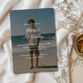 Whimsy-Skript jedes Foto-Overlay für jedes Alter 2 Einladung