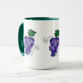 Whimsy Trauben Tasse (Vorderseite Links)