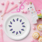Whimsy Trauben Traubenfrucht Pappteller (Party)
