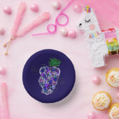 Whimsy Trauben Traubenfrucht Pappteller (Party)