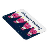 Whimsy und Niedliches Design Magnet (Rechte Seite)