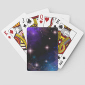 Whimsy Watercolor Celestial Scene Spielkarten (Rückseite)