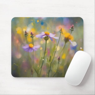Whimsy-Wildblumen Mousepad